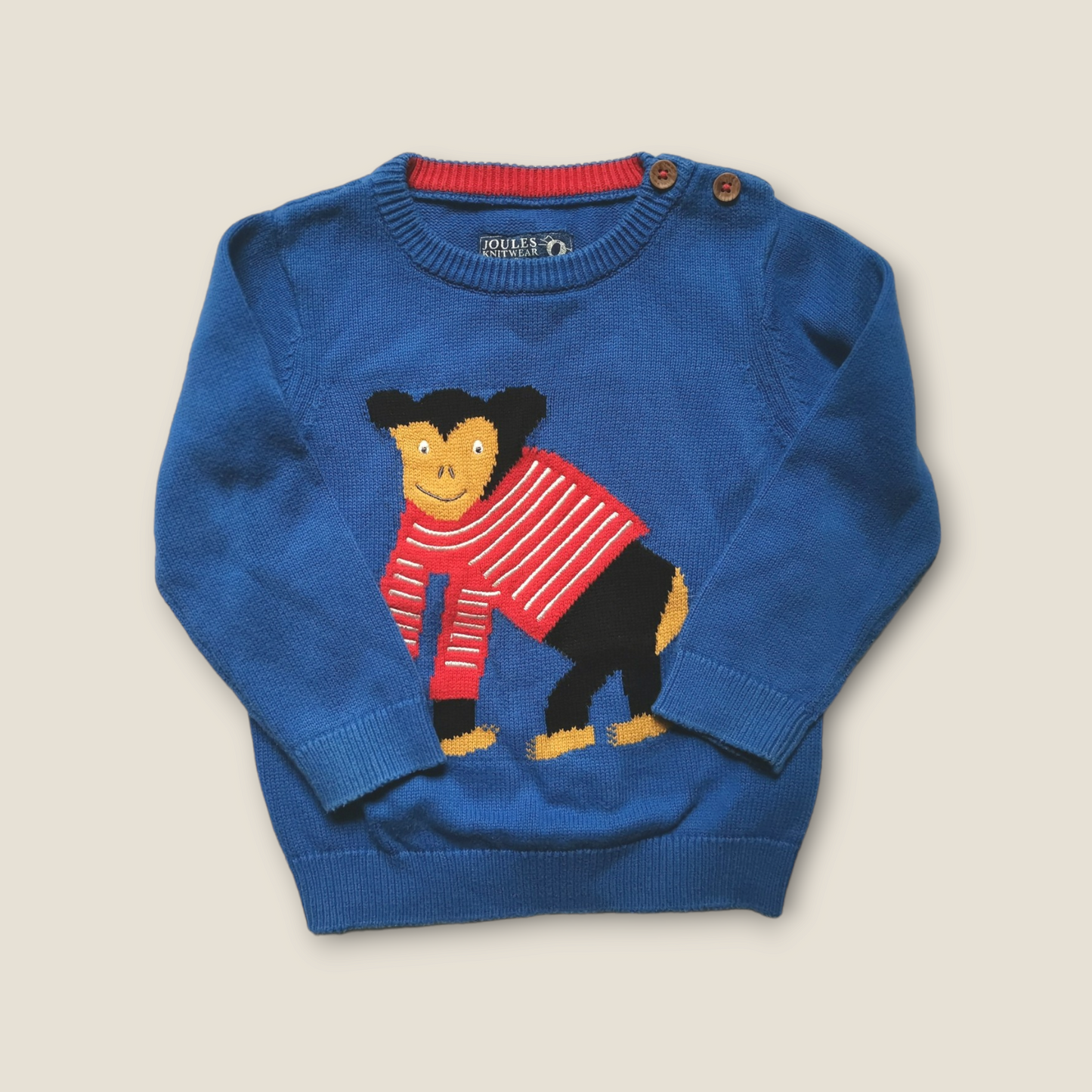 Preloved Joules Jumper - Monkey (2-3yrs)