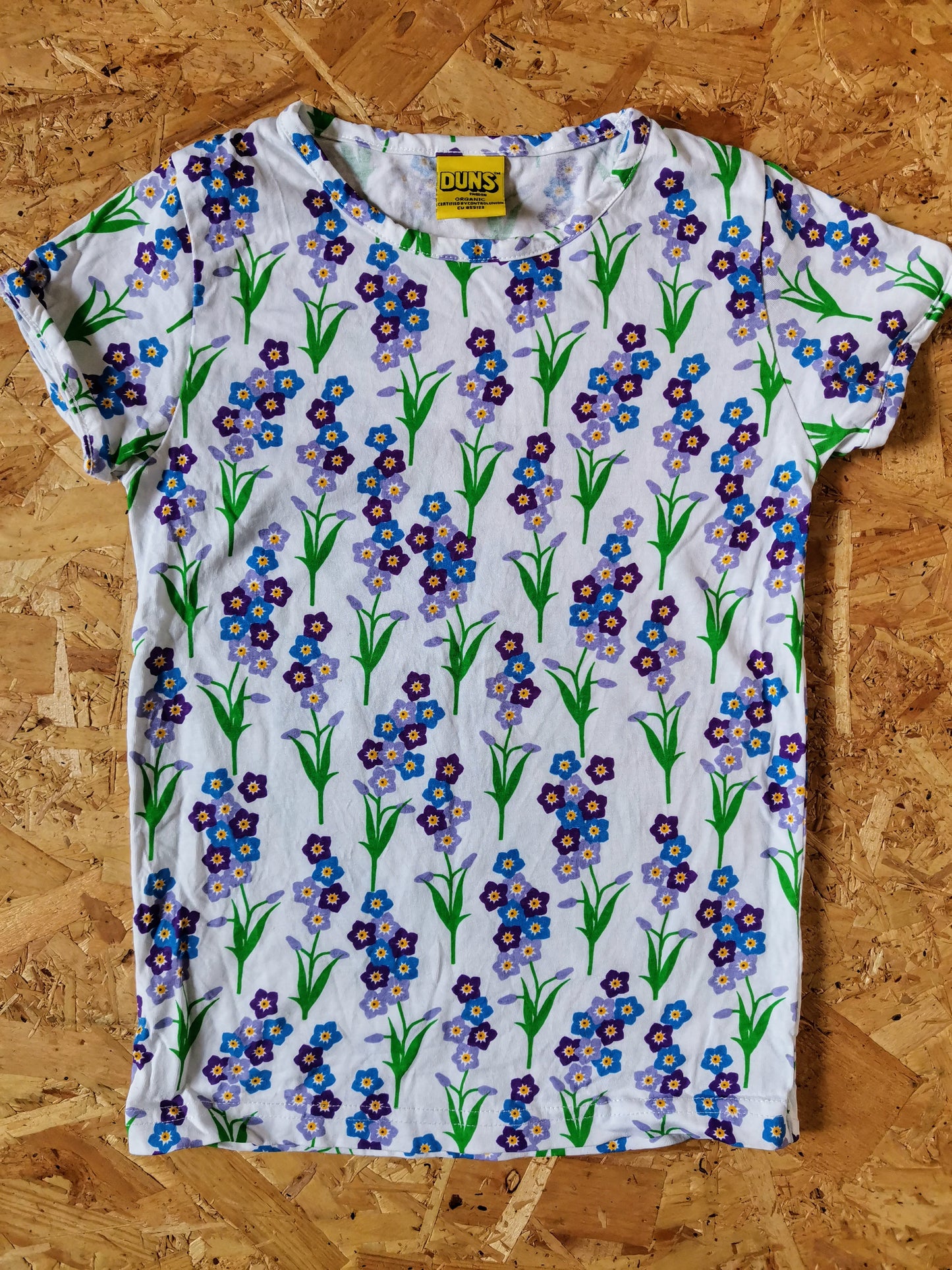 Duns Top - White Forget-me-notes (5-6yrs)