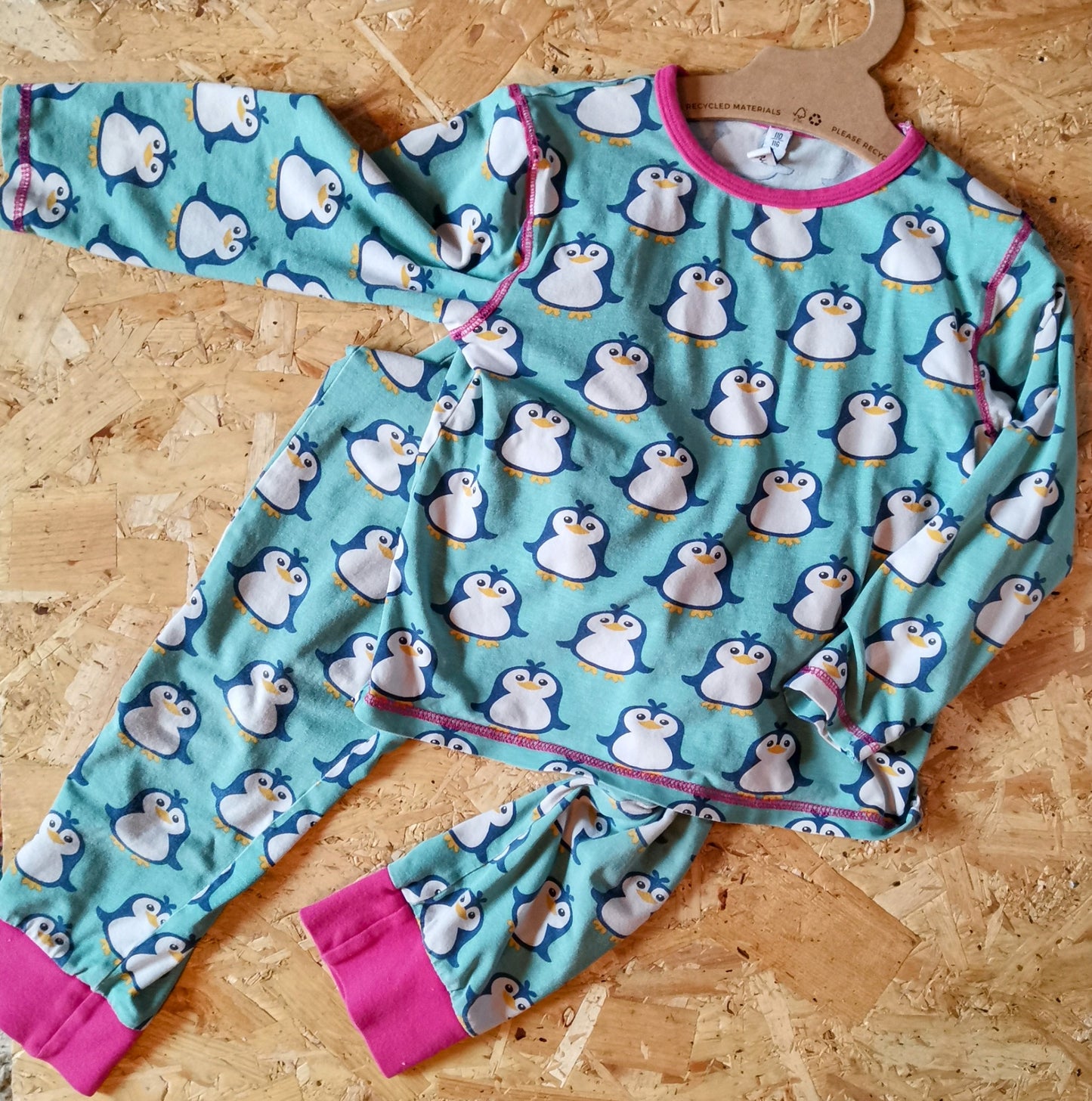 Maxomorra Pyjamas - Penguin (5-6yrs)