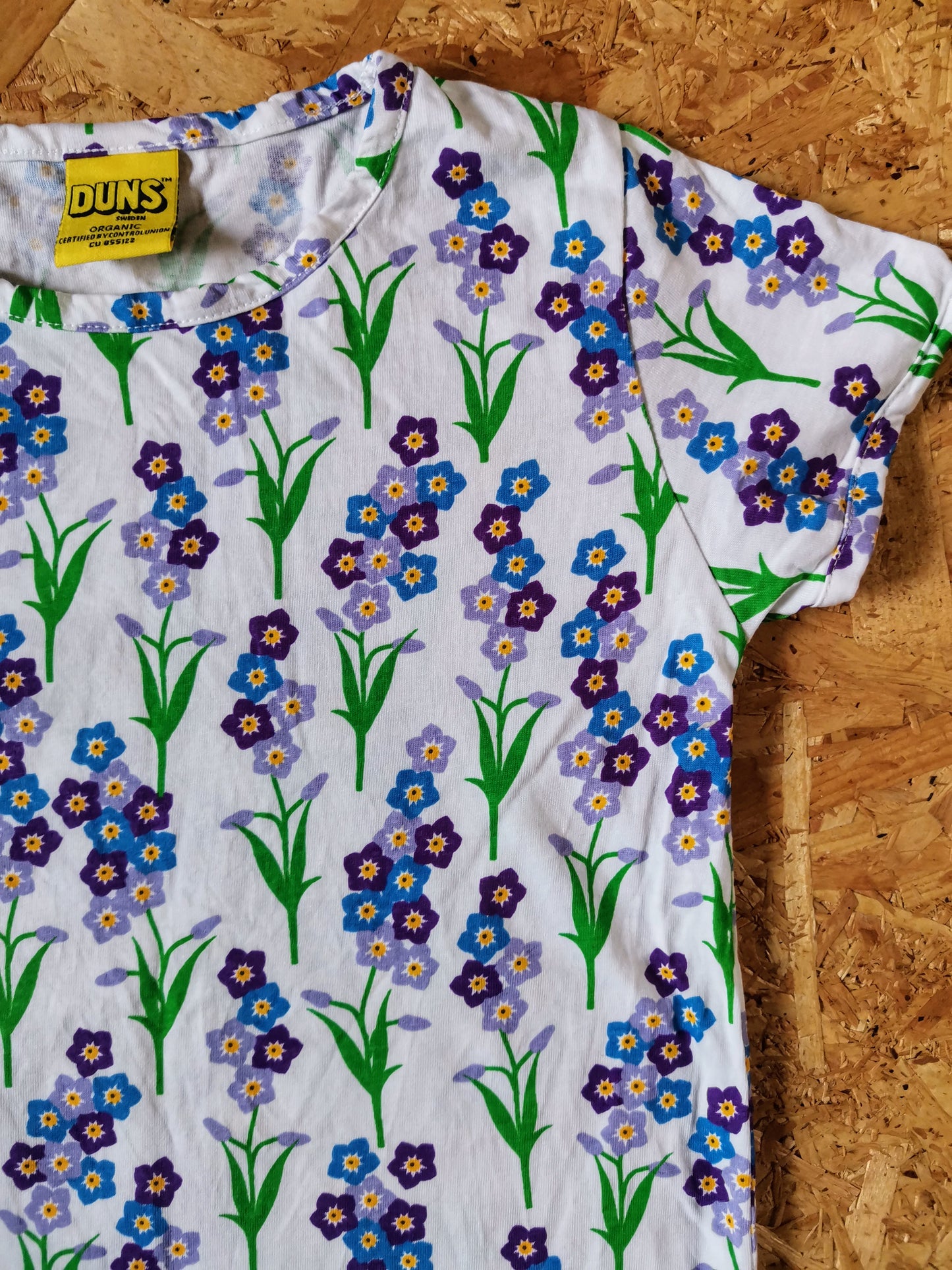 Duns Top - White Forget-me-notes (5-6yrs)