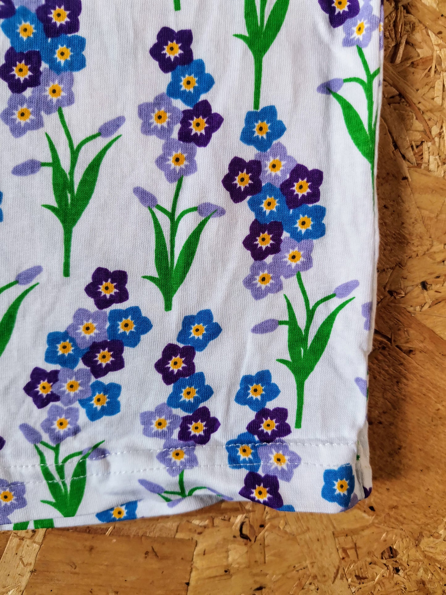 Duns Top - White Forget-me-notes (5-6yrs)