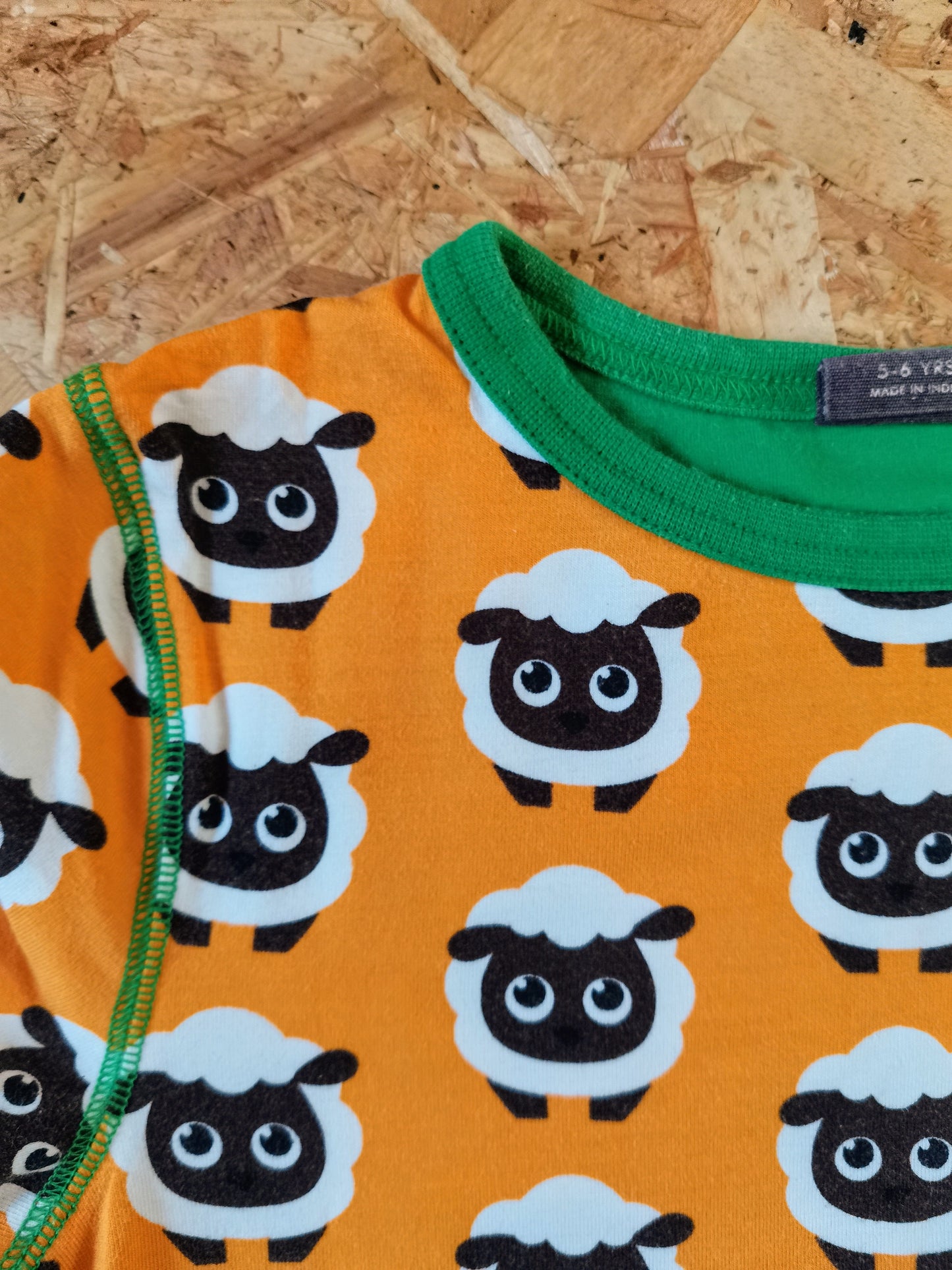 Maxomorra Top - Sheep (5-6yrs)
