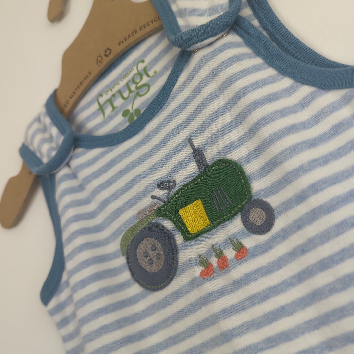 Preloved Frugi Dungarees - Tractor (6-12m)