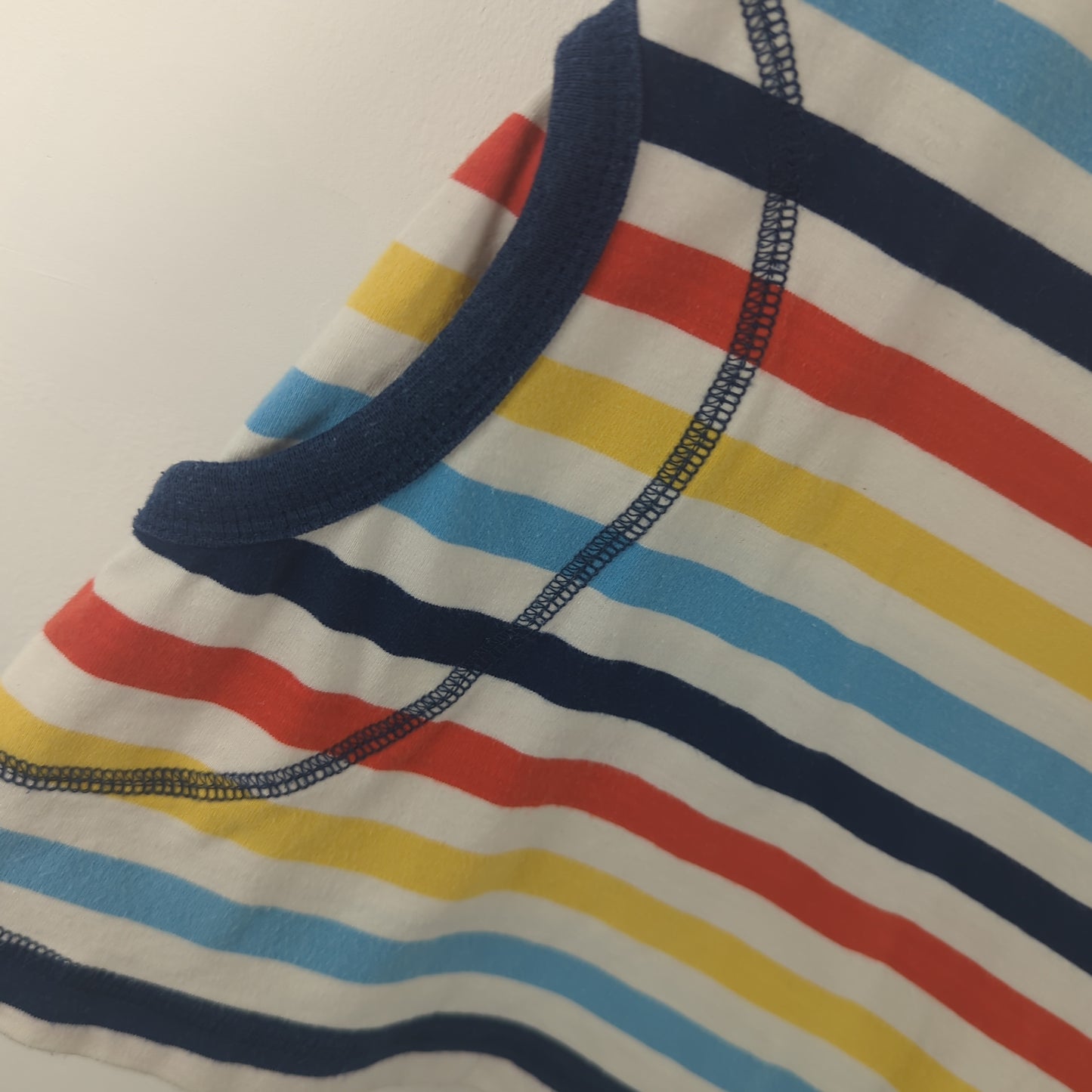 Preloved Maxomorra Dress - Stripes (18-24m)