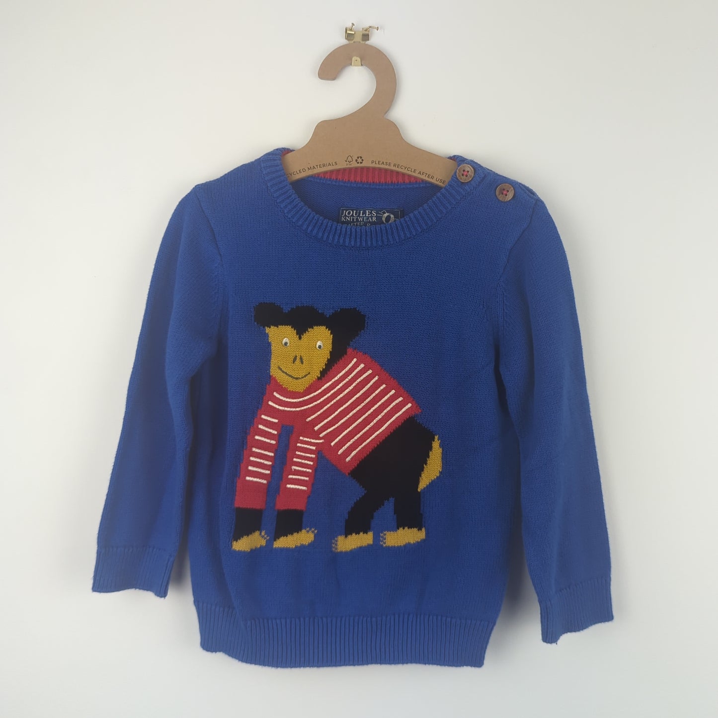 Preloved Joules Jumper - Monkey (2-3yrs)