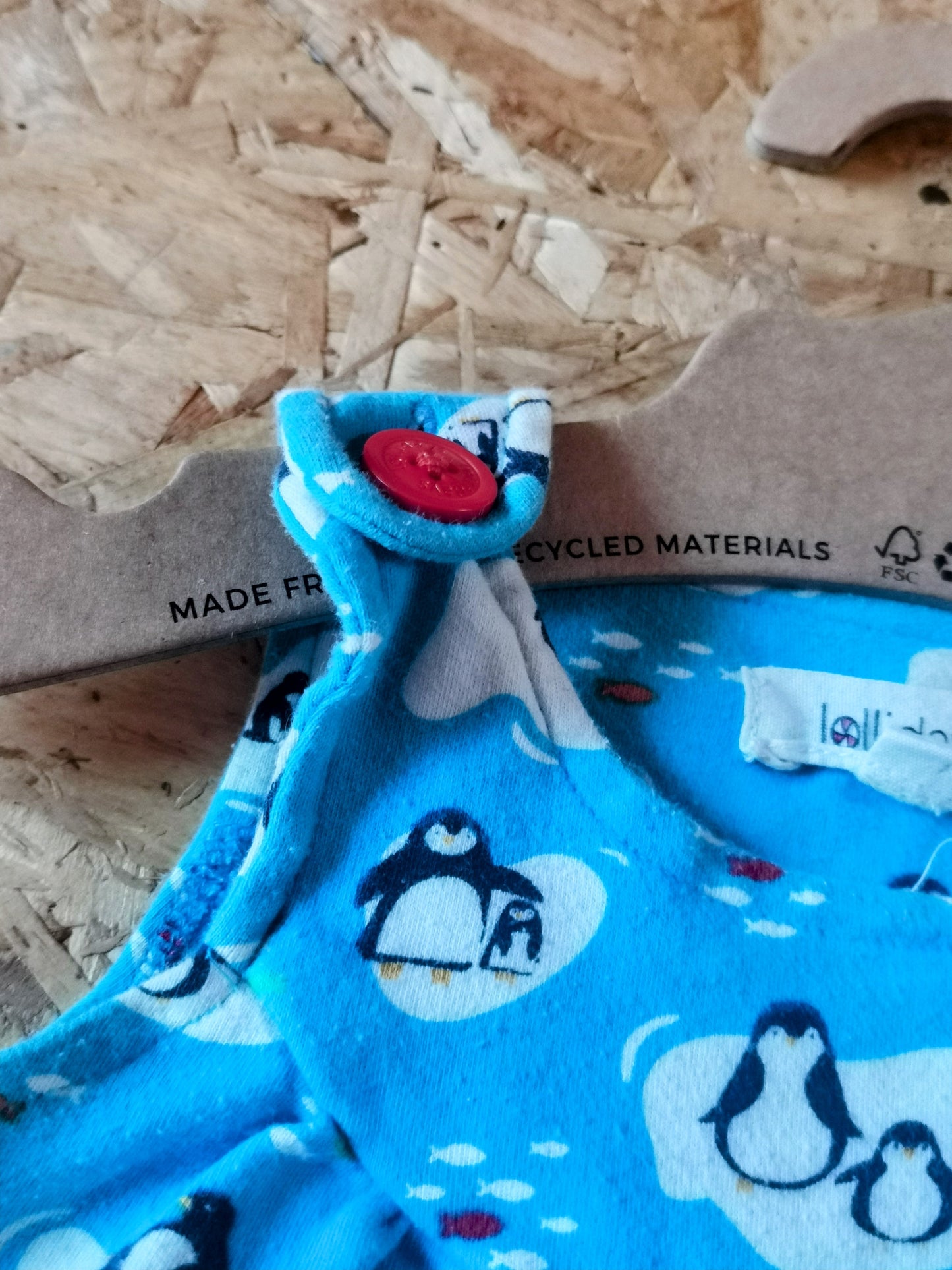 Lollidays Dress - Penquin (6-12m)