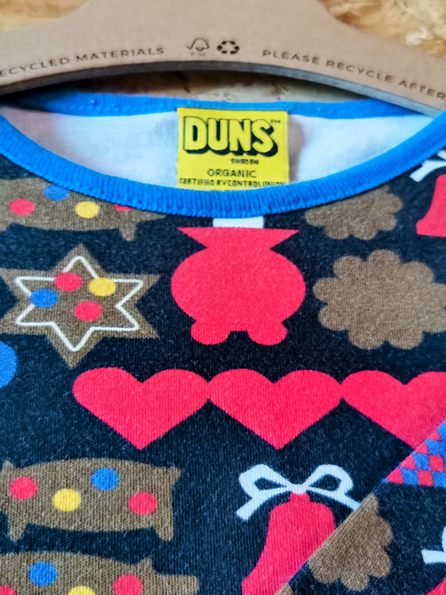 Duns Top - Gingerbread Black (3-4yrs)