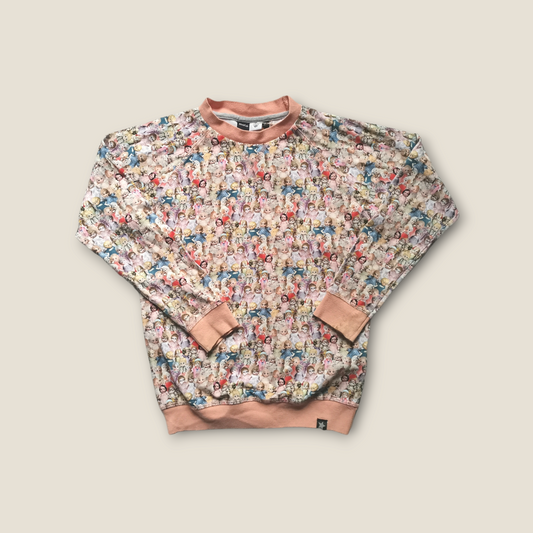 Preloved Molo Sweater - Pink Dolls (7-8yrs)