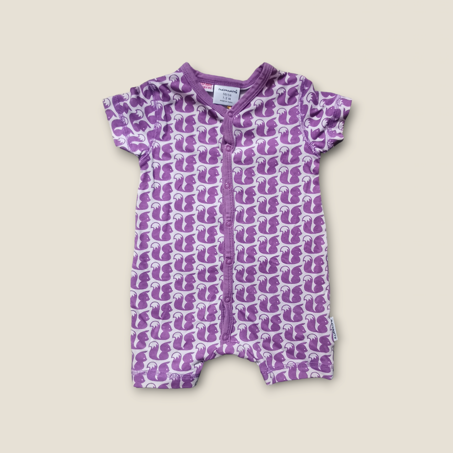 Preloved Maxomorra Romper (Newborn)