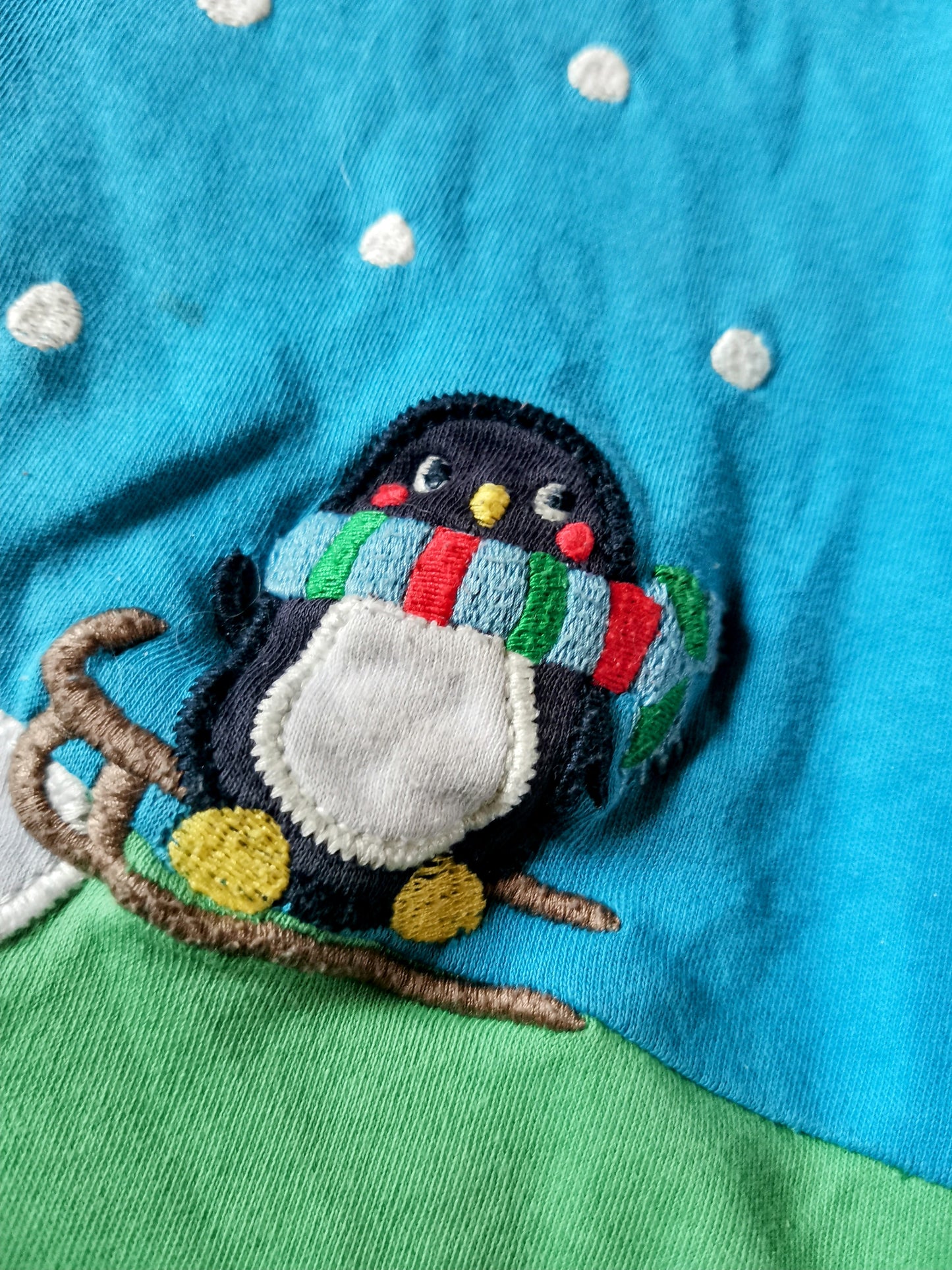Frugi Top - Penguin (12-18m)