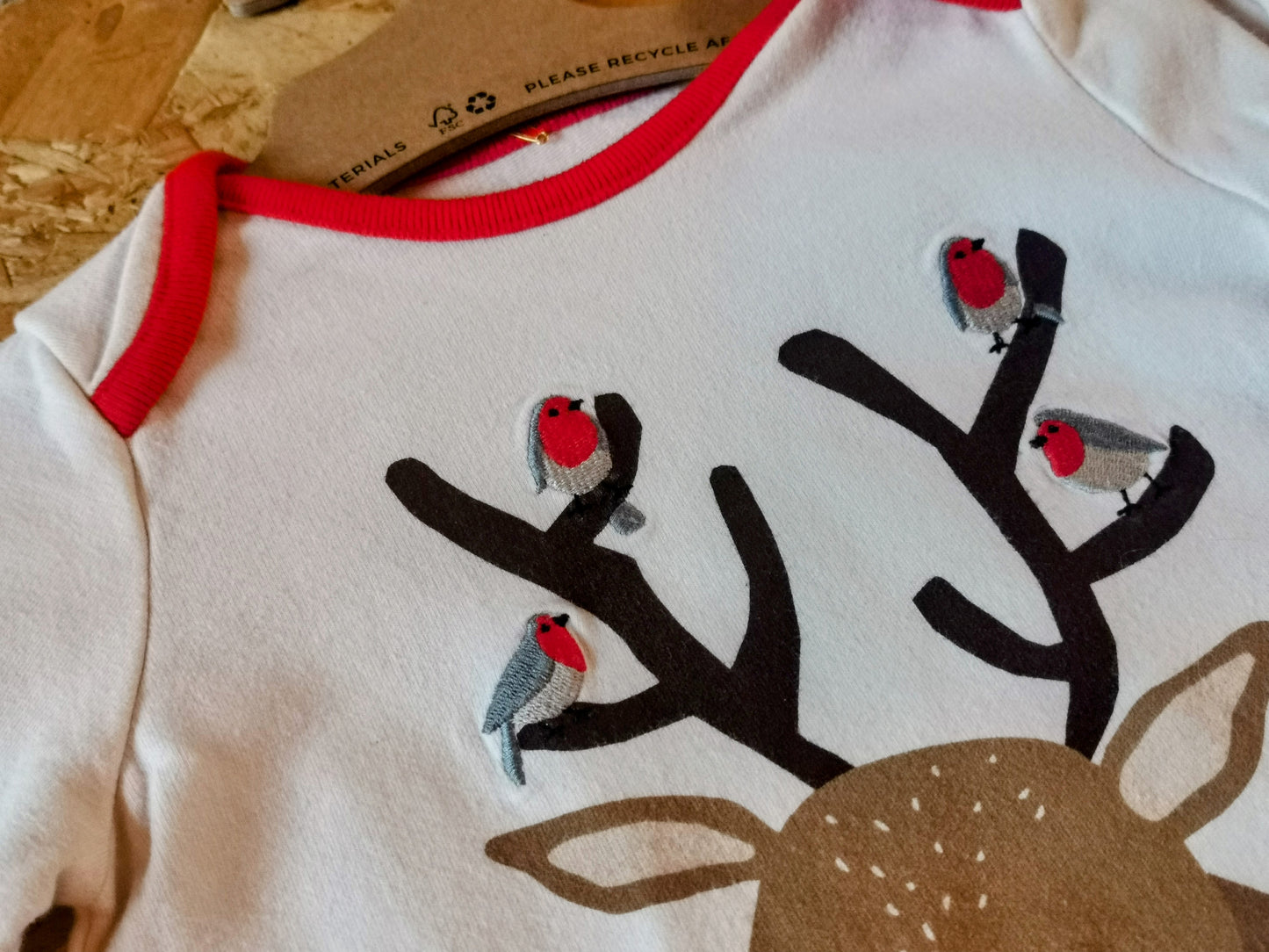 Boden Top - Reindeer (12-18m)