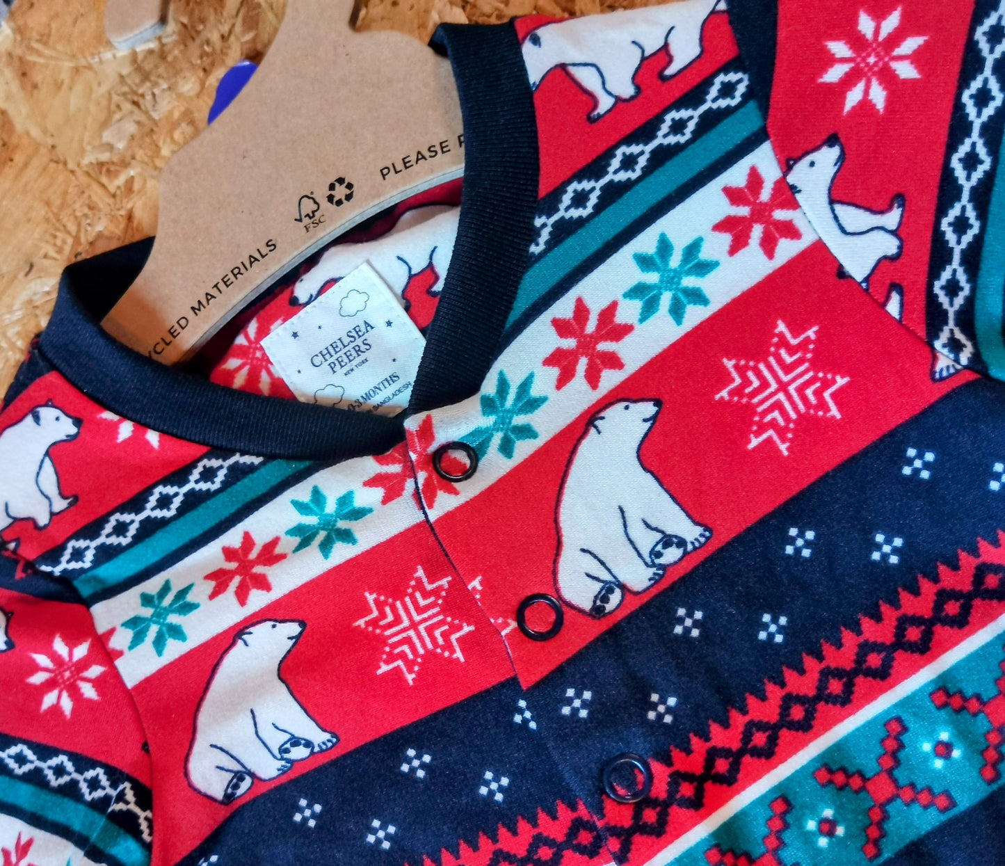 Chelsea Peers Onesie - Bear's (0-3m)