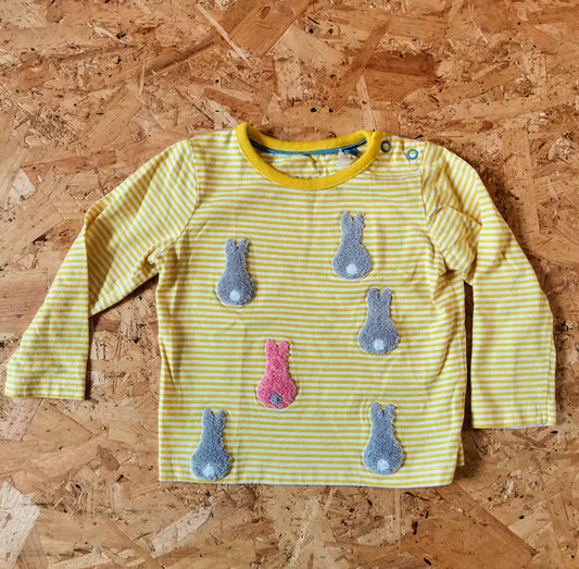 Boden Top - Bunnies (2-3yrs)